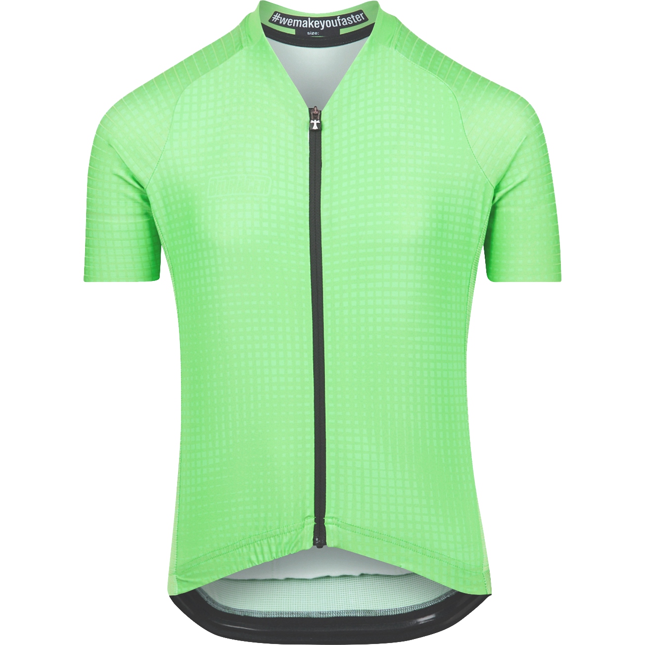 Picture of Bioracer Short Sleeve Jersey Kids - Op Art - green