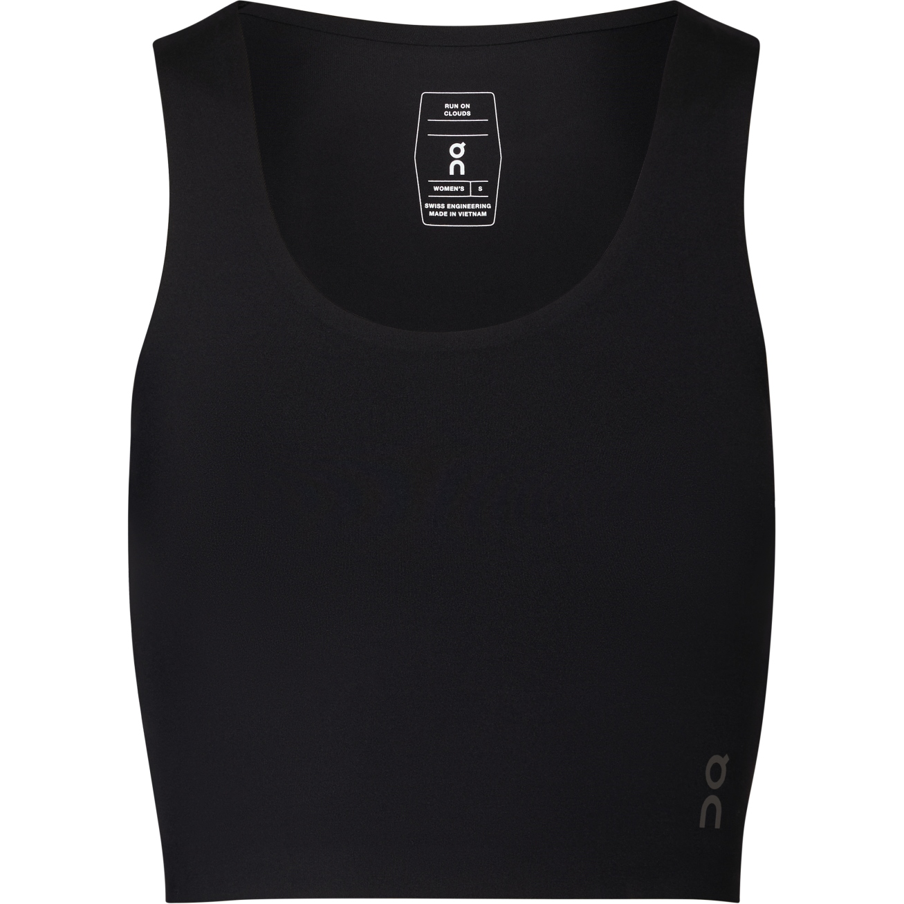 Produktbild von On Studio Open Back Crop Top Damen - Schwarz