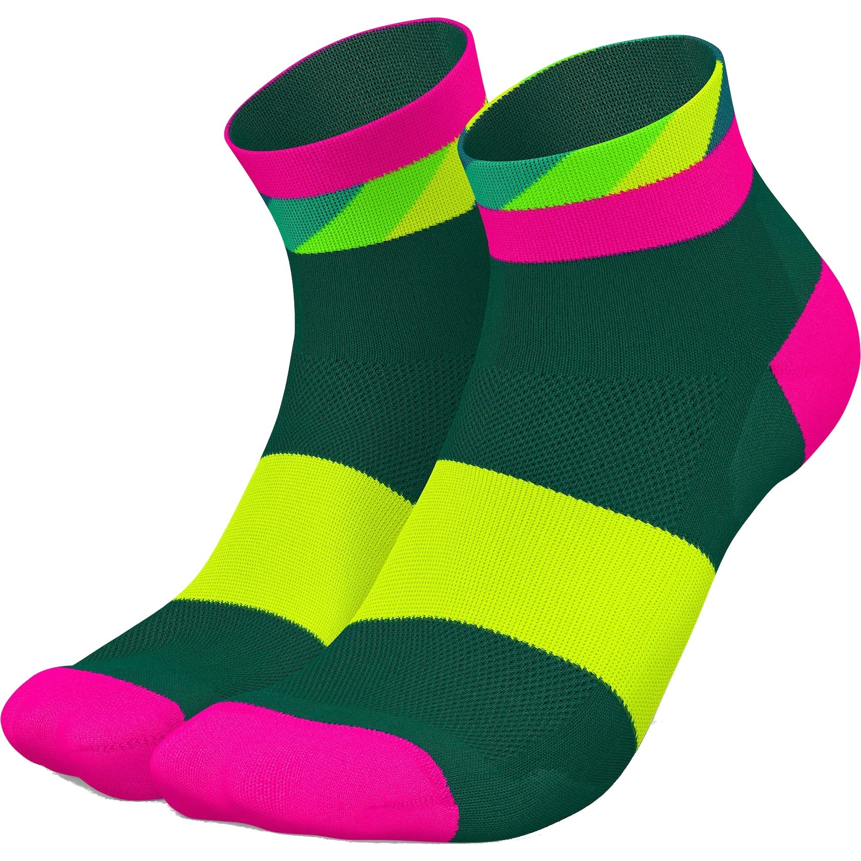 Image de INCYLENCE Chaussettes - Ultralight Strides Short - Petrol Pink