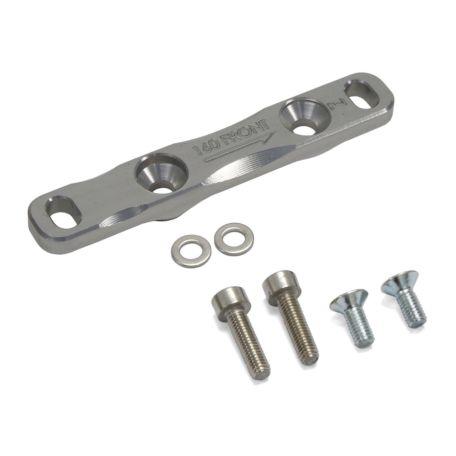 Hope Brake Caliper Adapter Z - Flatmount to Flatmount | F-160mm