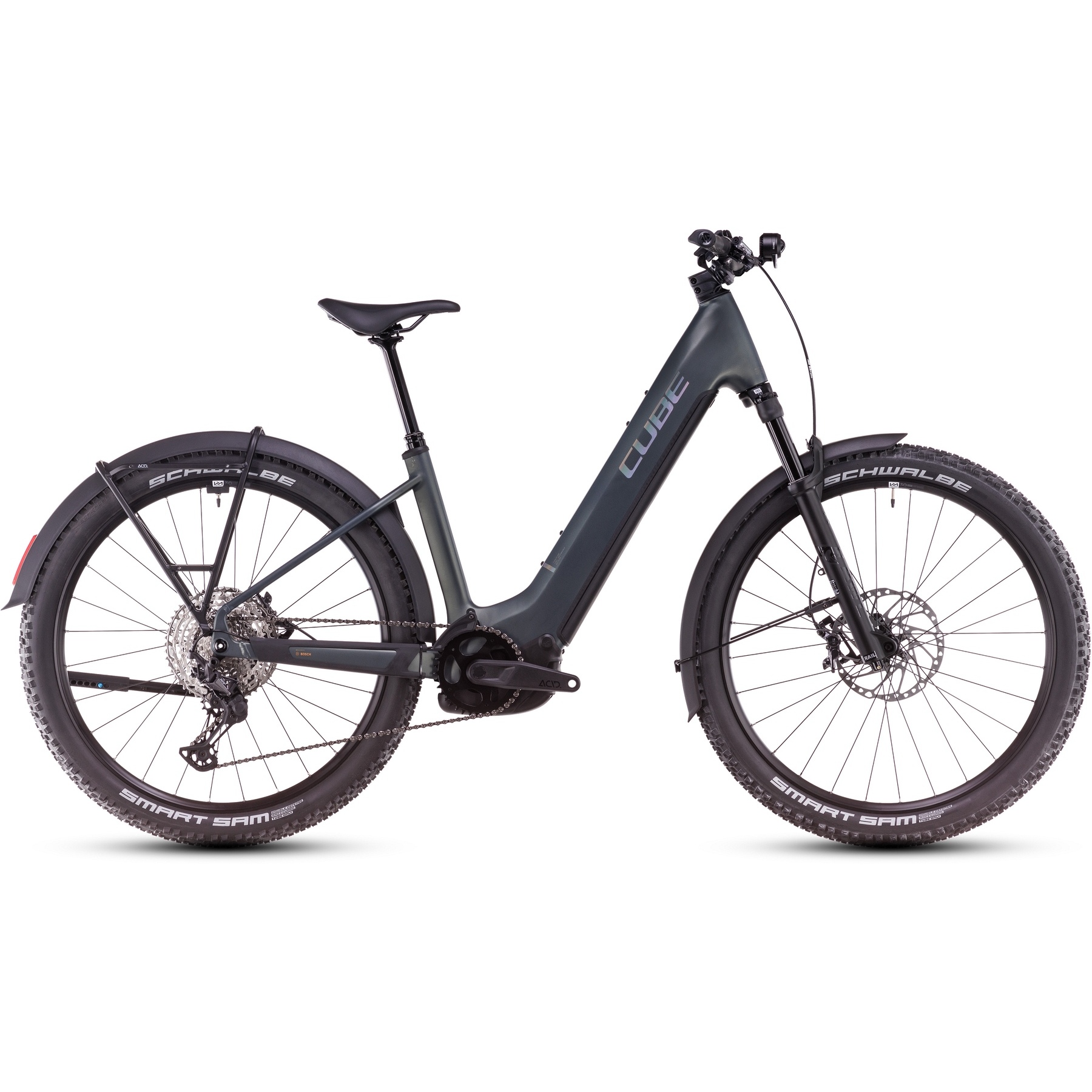 Produktbild von CUBE REACTION HYBRID SLX 800 Allroad - Tiefeinstieg E-Mountainbike - 2025 - 27.5&quot; - sagebrushgreen / prism