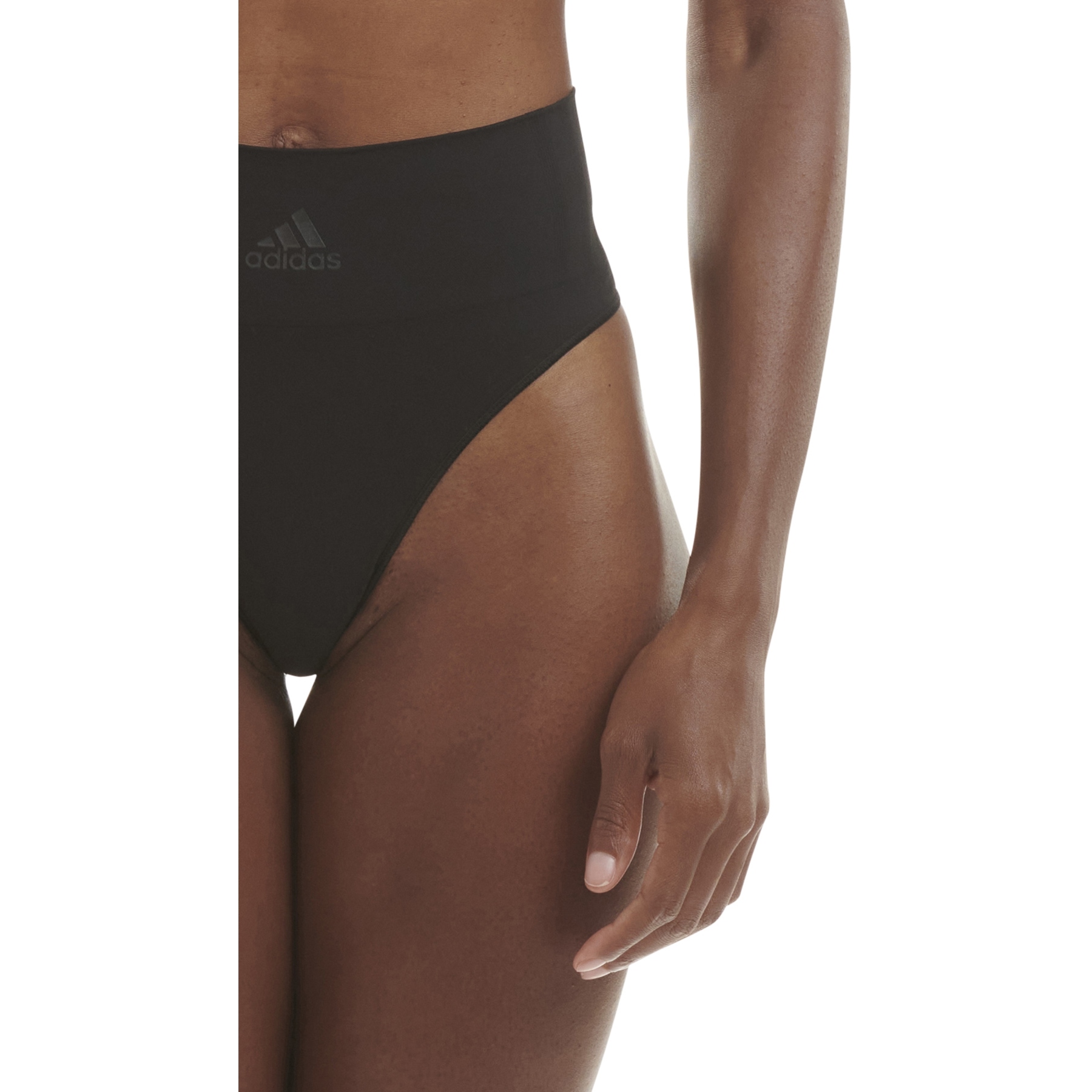 OW Collection SEAMLESS THONG 2 PACK - Thong - black 