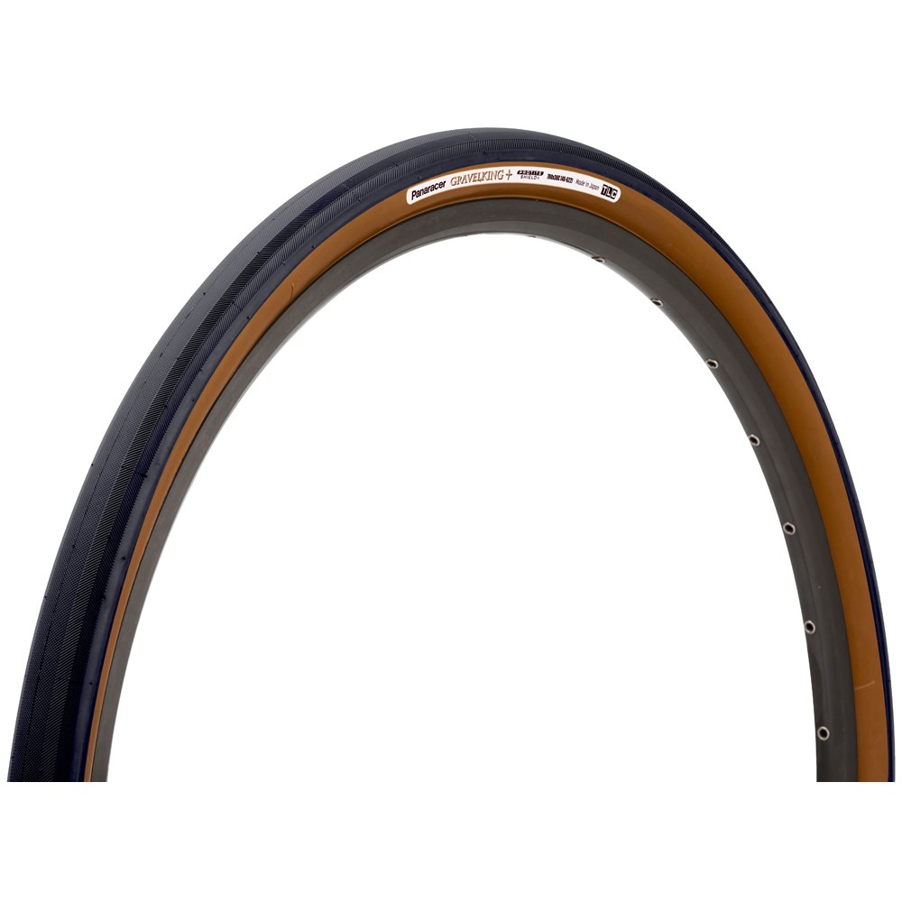 Productfoto van Panaracer Gravelking Slick Plus TLC Folding Tire - 32-622 - black / brown
