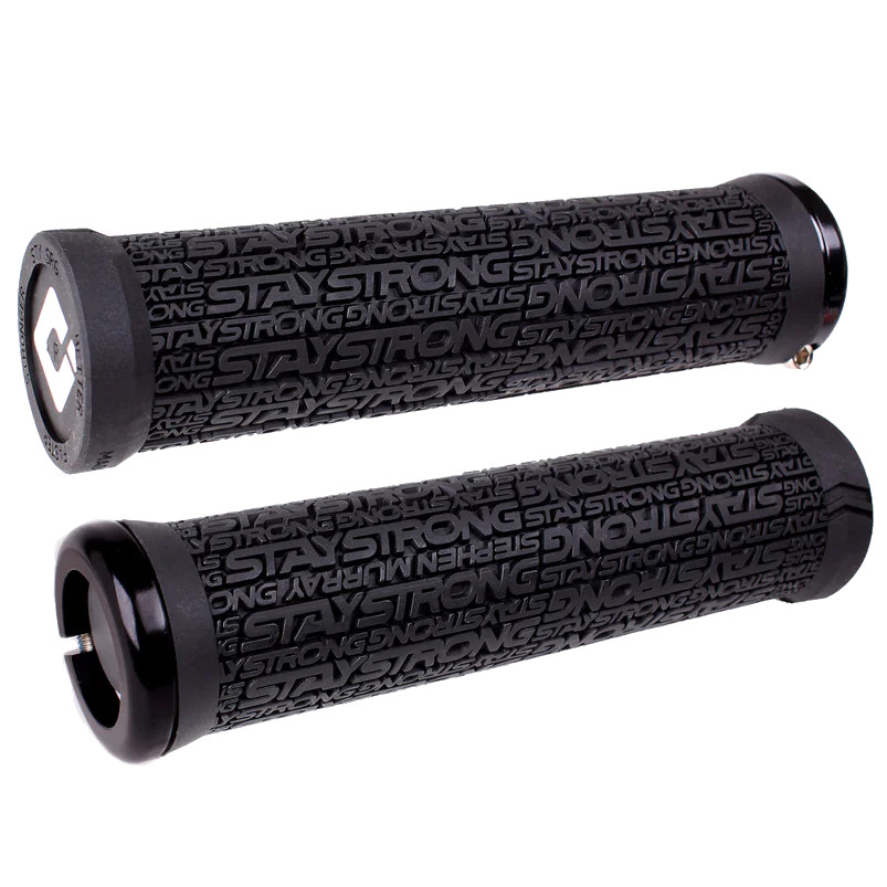 Produktbild von ODI Stay Strong Reactiv V2.1 - Lock-On Griffe | 135mm - schwarz/schwarz