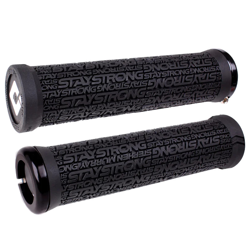 Picture of ODI Stay Strong Reactiv V2.1 - Lock-On Grips | 135mm - black/black