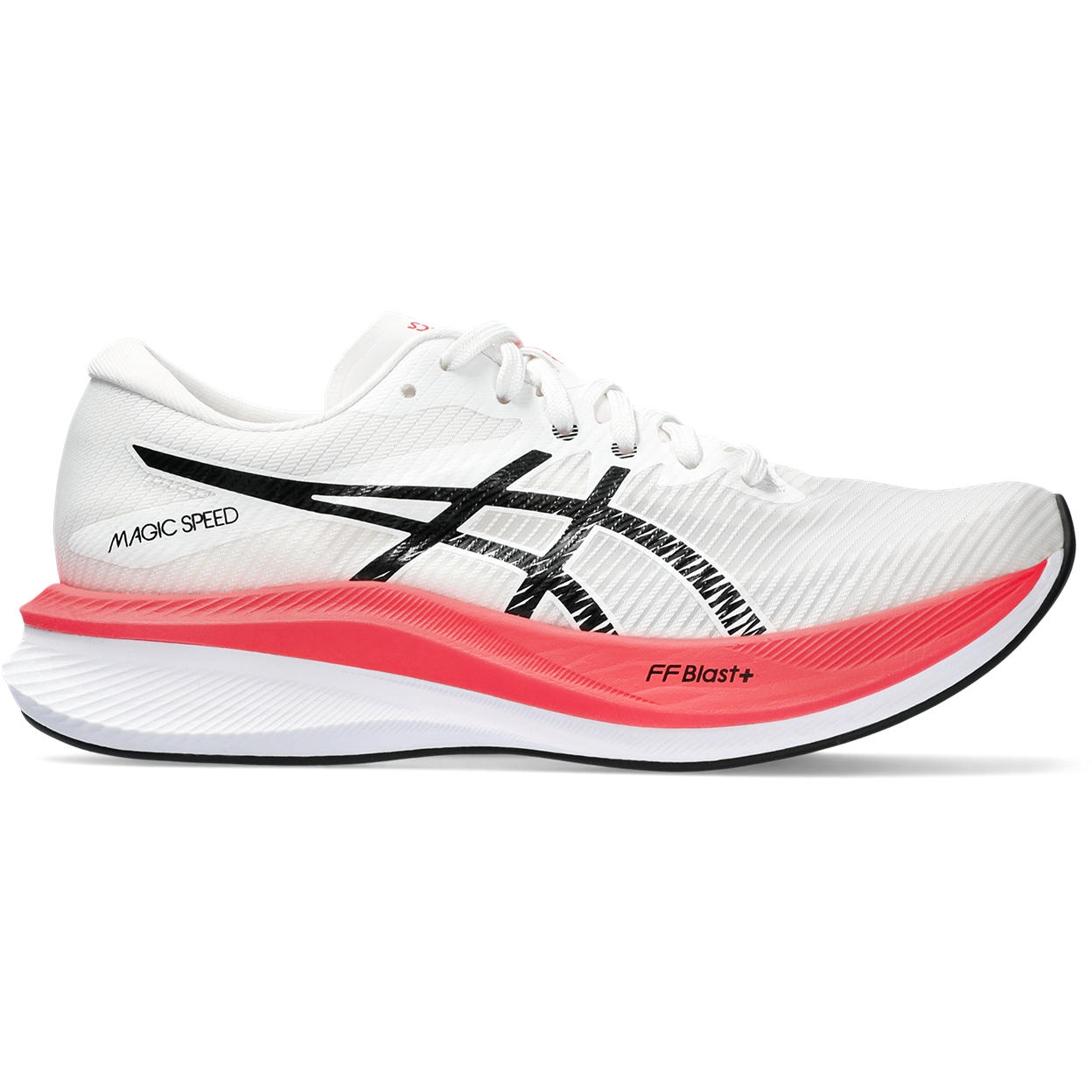 Picture of asics Magic Speed 3 Women&#039;s Running Shoes - white/black