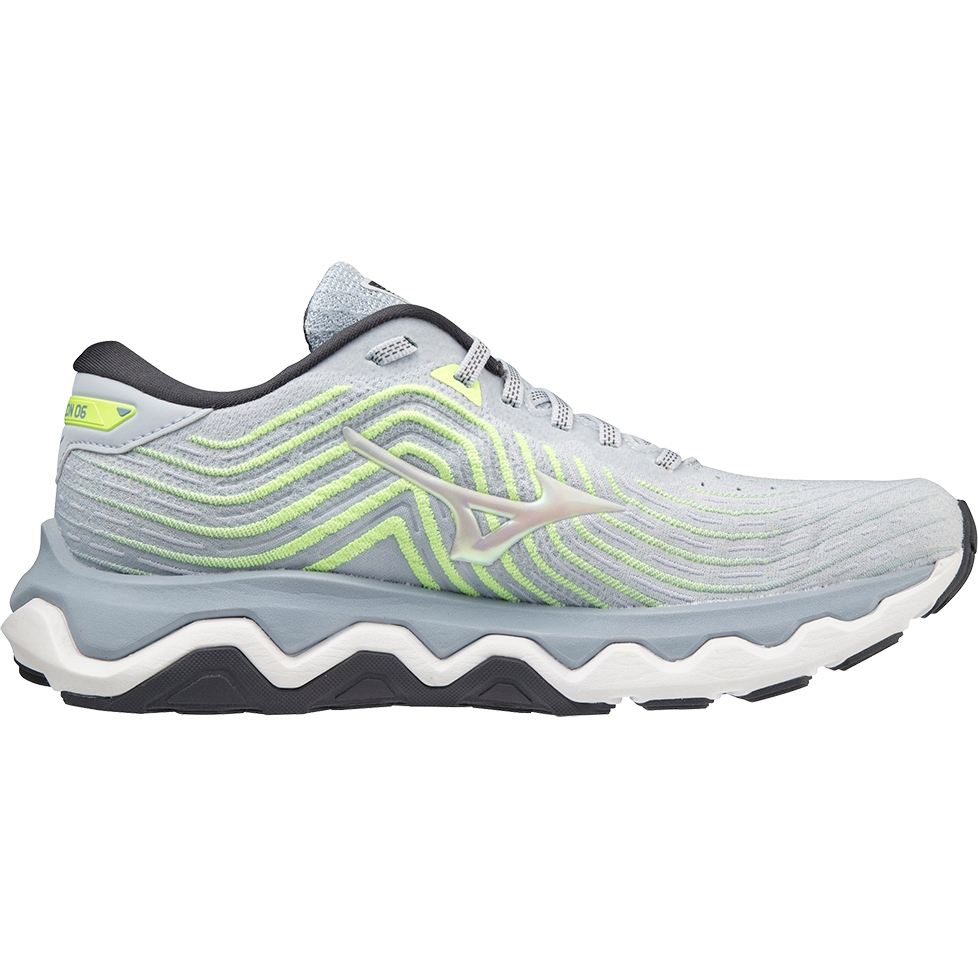 Mizuno Wave Horizon 6 Running Shoes Women - Heather / White / Neo Mizuno Wave Horizon 6 Running Shoes Women - Heather / White / Neo