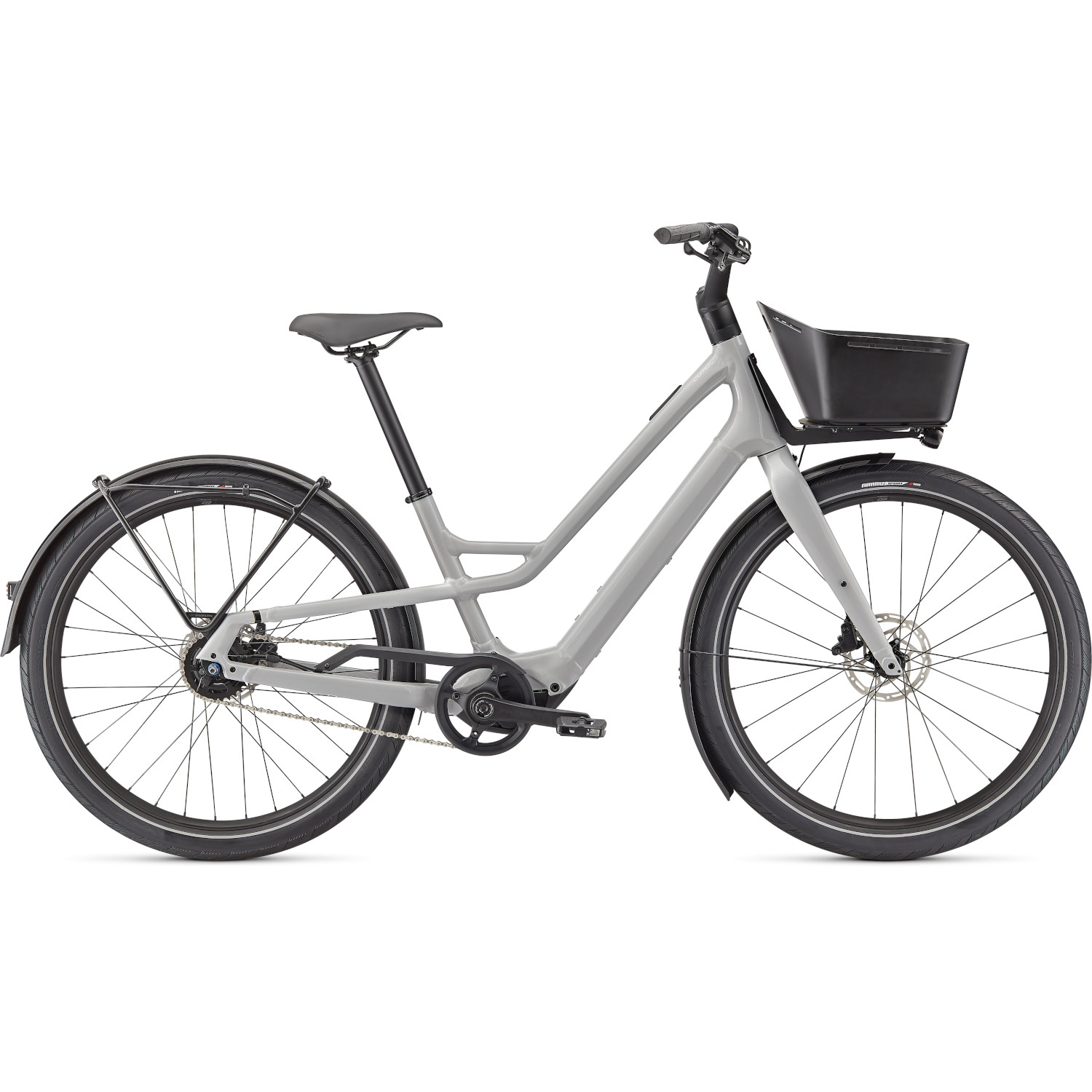 Picture of Specialized TURBO COMO SL 4.0 - Electric City Bike - 2023 - dove grey / transparent