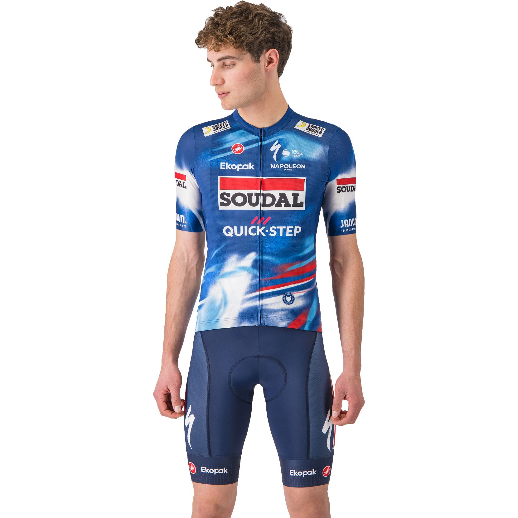 Produktbild von Castelli Competizione 2 Trägerhose Team Soudal Quick-Step Herren - belgian blue 424