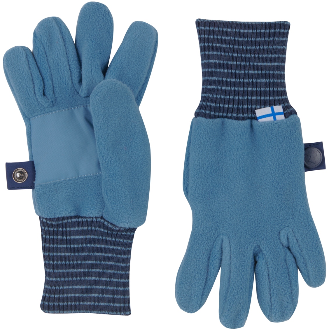 Picture of Finkid SORMIKAS Kids Gloves - dove/navy