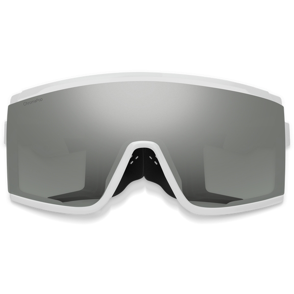 Smith Pursuit Glasses - White / ChromaPop Platinum Mirror +