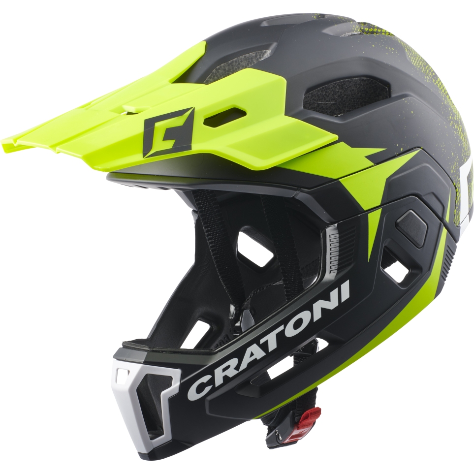 Picture of CRATONI C-Maniac 2.0 MX Fullface Helmet - black-lime matt