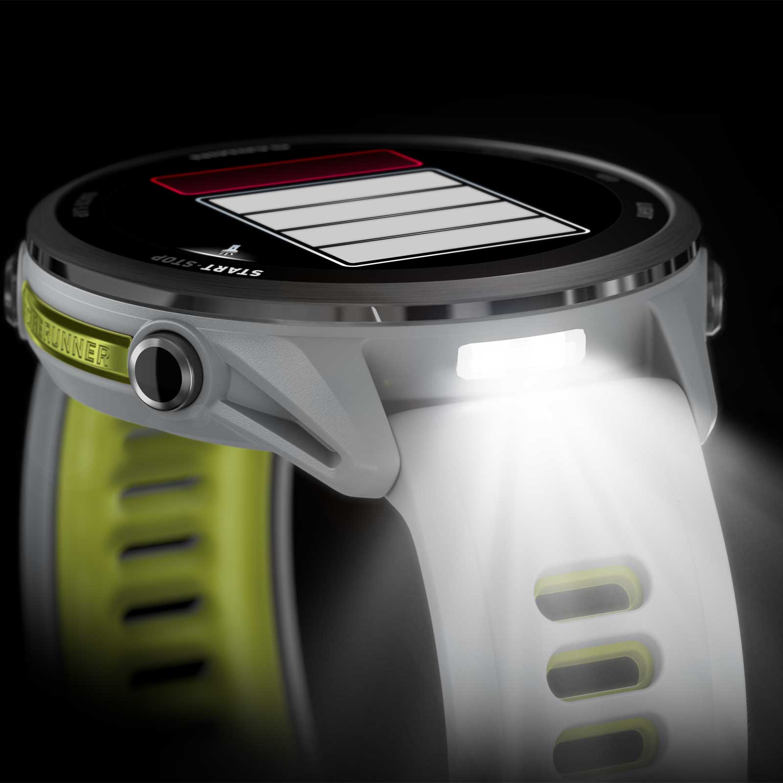 GARMIN FORERUNNER 970 WHITE/Amp Yellow Garmin Forerunner 970