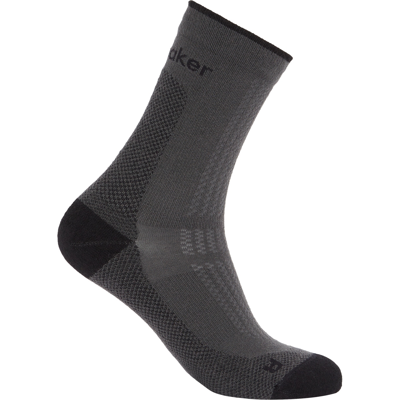 Produktbild von Icebreaker Merino Hike+ Ultralight Quarter Socken Damen - Obsidian/Schwarz