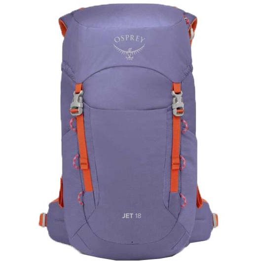 Produktbild von Osprey Jet 18 Rucksack Kinder - Euphoria Purple/Mars Orange