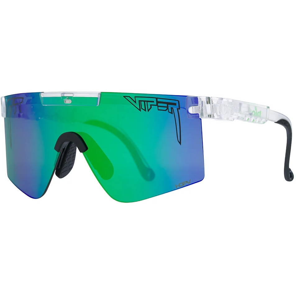 Bild von Pit Viper The Original 2.0 HDPV Brille - Wide - Clear / Polarized Blue-Green