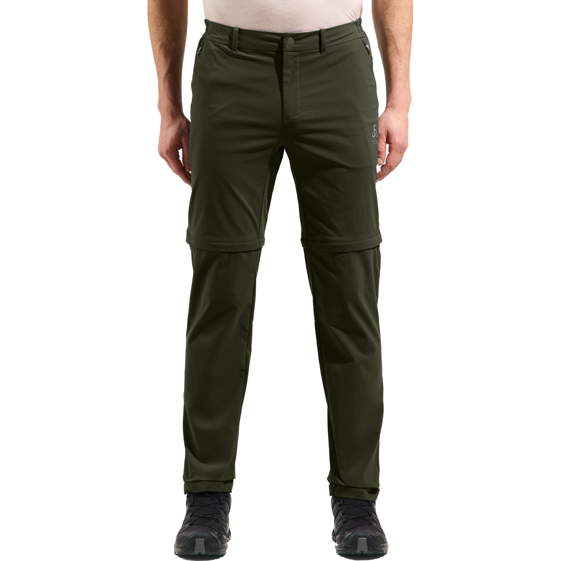 Obraz Odlo Ascent Light Zip-Off Hiking Pants Men - forest night