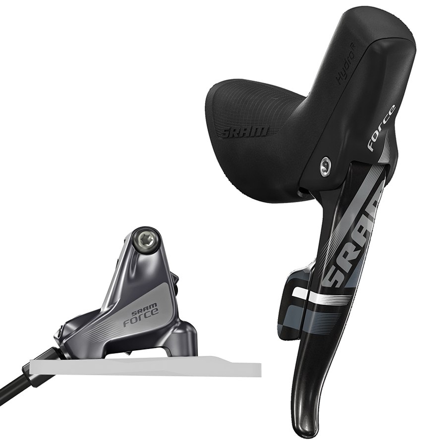 Picture of SRAM Force 22 / 1 / CX1 DoubleTap Shift-Brake Control + Hydraulic Disc Brake - Flat Mount - right | 11-speed - grey/black