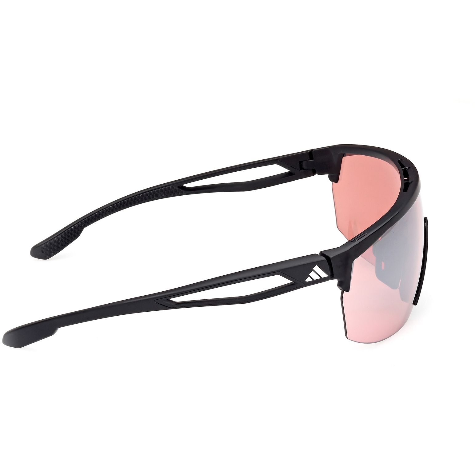 adidas SP0099 Sport Sunglasses Matte Black Mirror Bordeaux BIKE24