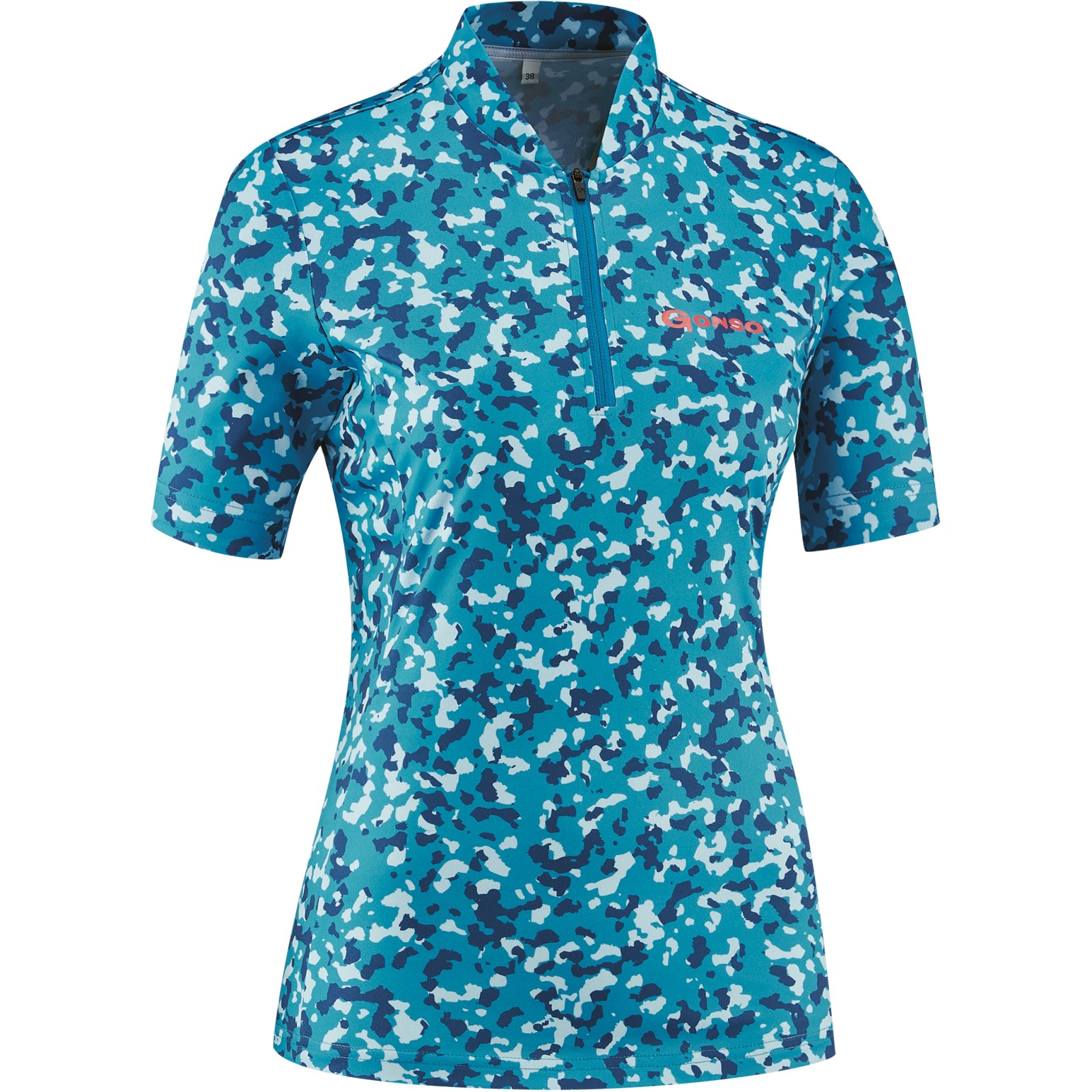 Picture of Gonso Vedla Women&#039;s Bike Jersey - blue allover