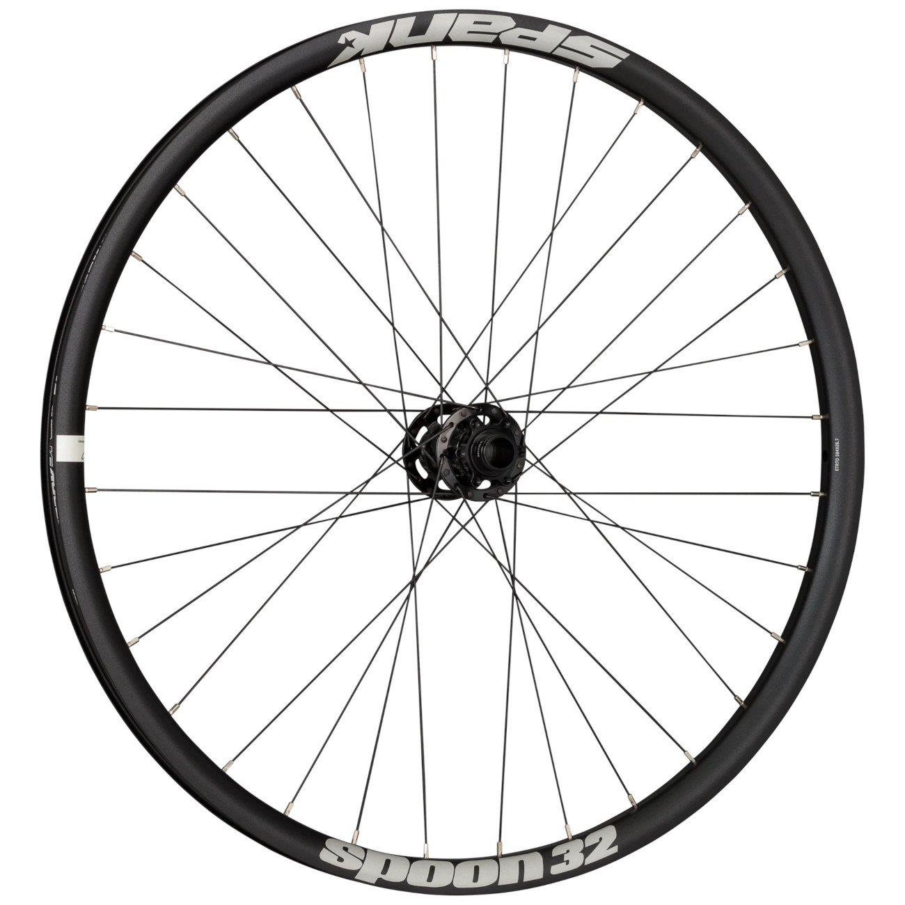 Productfoto van Spank Spoon 32 - 27.5 Inches Front Wheel - 6-Bolt - 15x110mm/20x110mm Boost - black