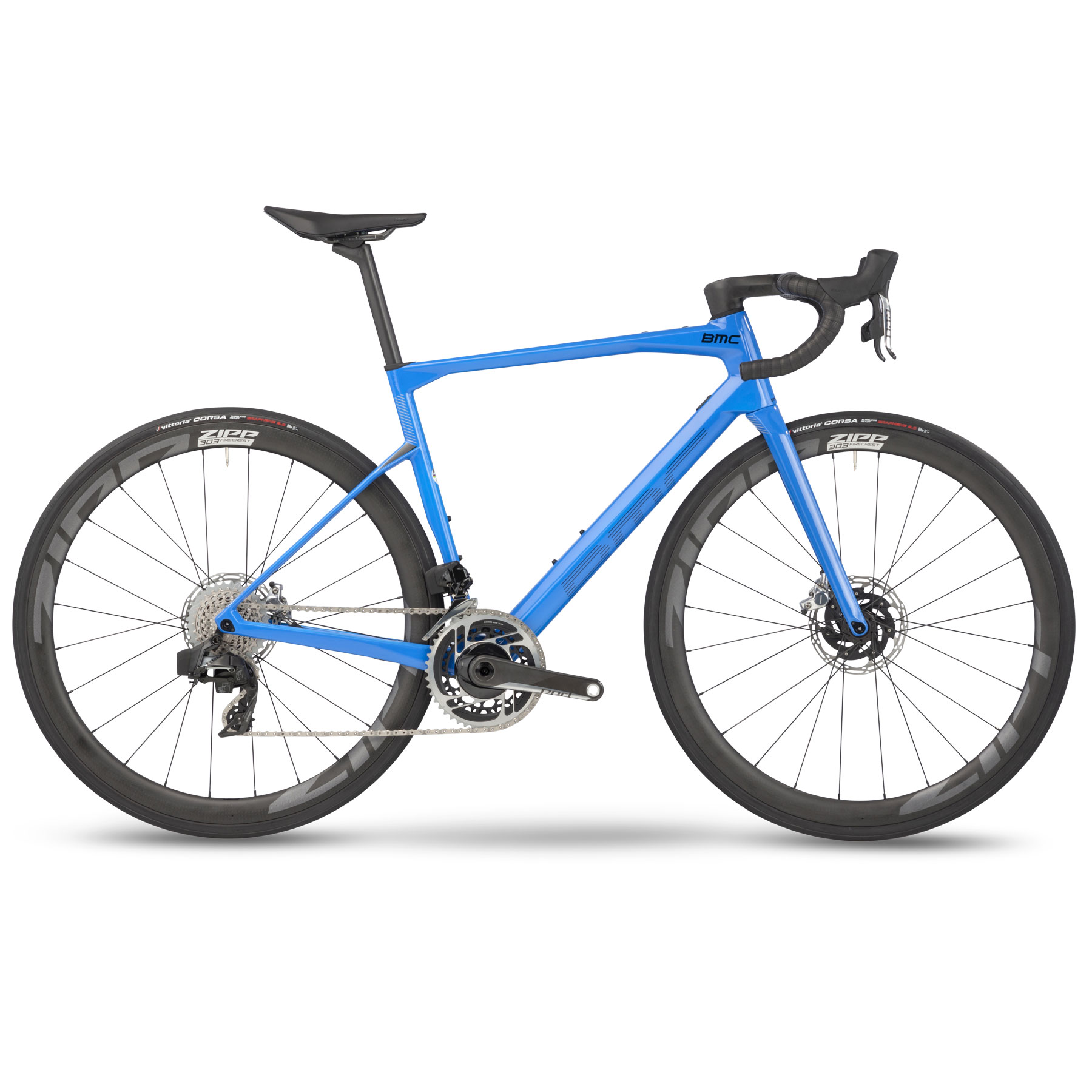 Picture of BMC ROADMACHINE 01 ONE - Carbon Roadbike - 2023 - true blue / black