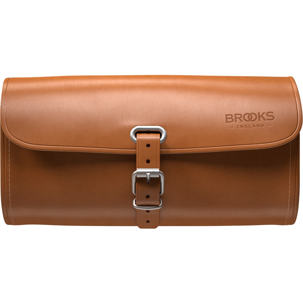 Brooks Challenge Leather Saddle Bag Large 1.5L - honey | BIKE24