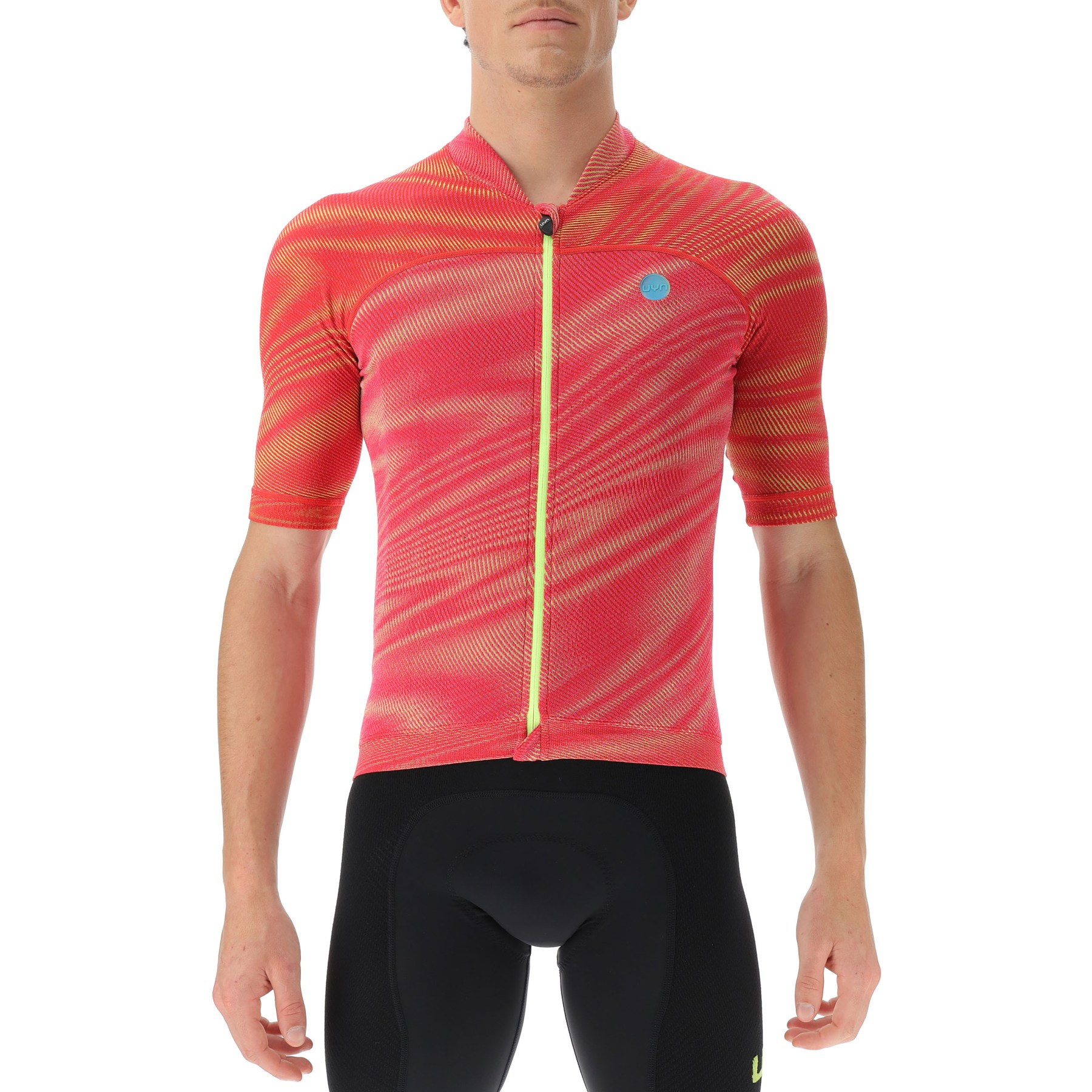 Picture of UYN Biking Wave Short Sleeve Jersey Men - Vibrant Red