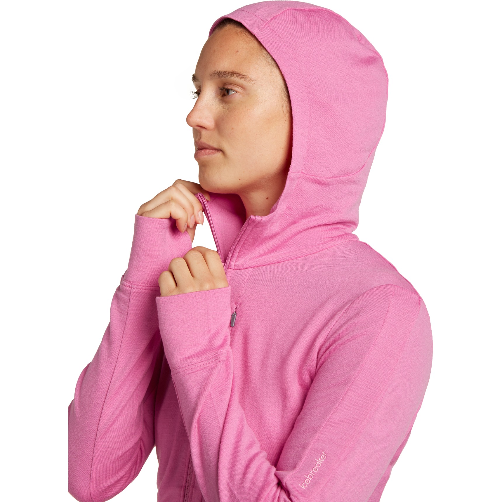 【DISCERNMENT】Walter Hood Warmer Long Sleeve Icebreaker Merino 260 Quantum IV Long Sleeve Zip Hoodie