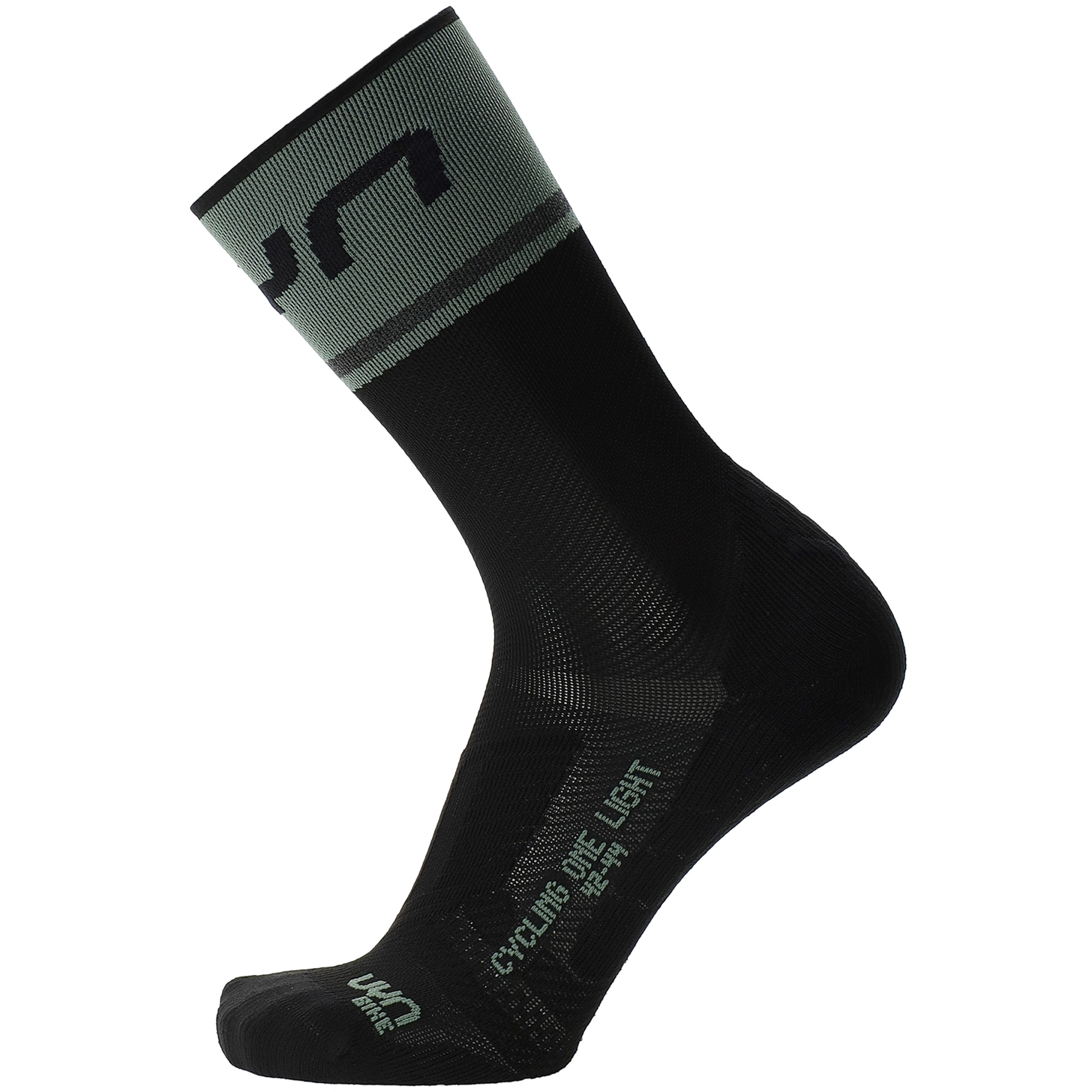 Picture of UYN Cycling One Light Socks Men - Black/Green