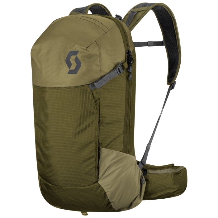 Picture of SCOTT Trail Rocket FR&#039; 16 Backpack - mud green