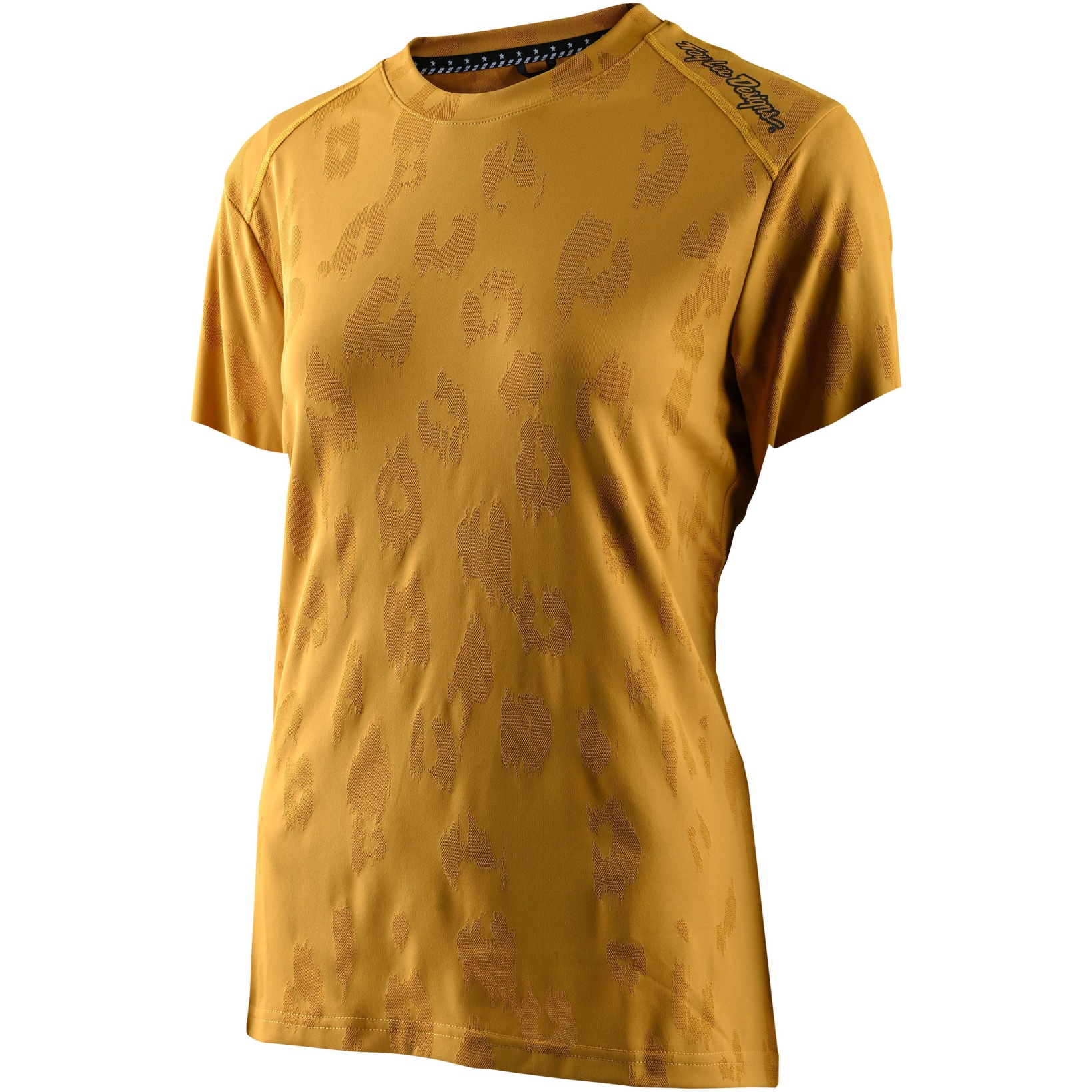 Picture of Troy Lee Designs Women&#039;s Lilium Short Sleeve Jersey - Jacquard Honey