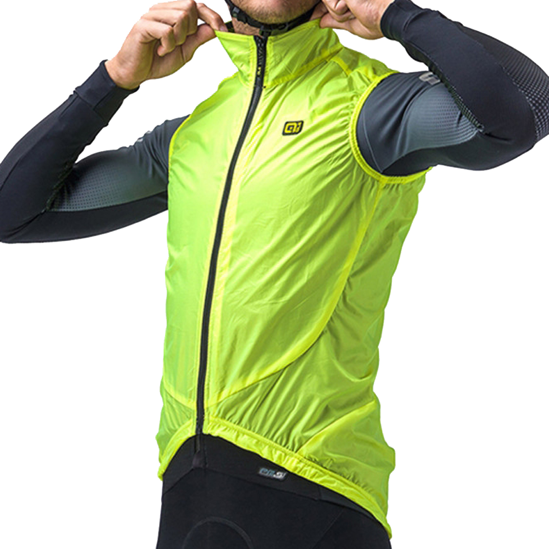 Picture of Alé Light Pack Vest Men - fluo yellow