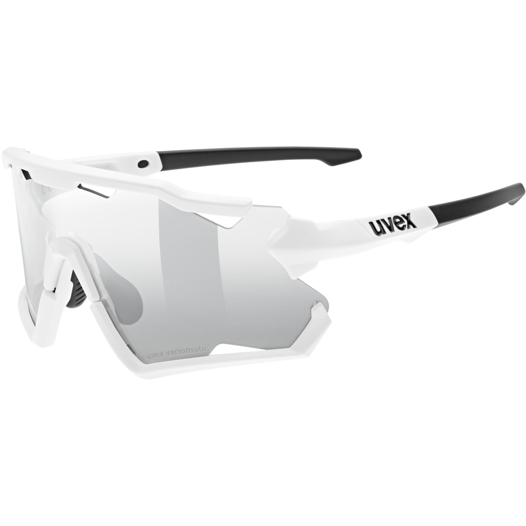 Produktbild von Uvex sportstyle 228 V Brille - white matt/variomatic litemirror silver