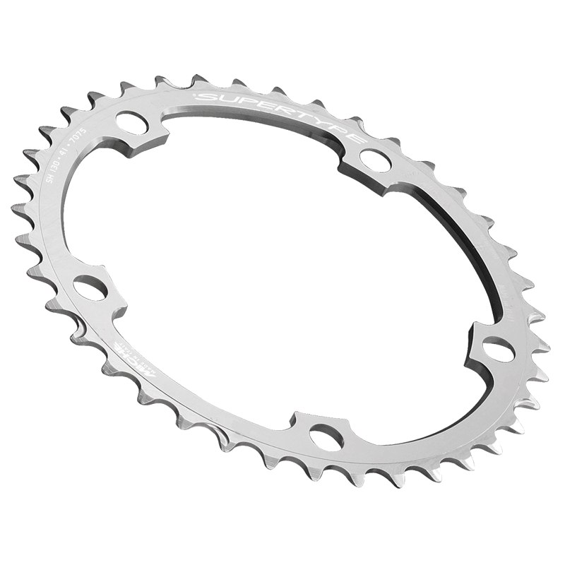Productfoto van Miche Supertype Chainring - 135mm - 2x9-/10-speed - silver