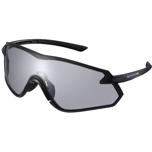 Picture of Shimano S-Phyre X Glasses - Metallic Black - Photochromic D Gray / Clear