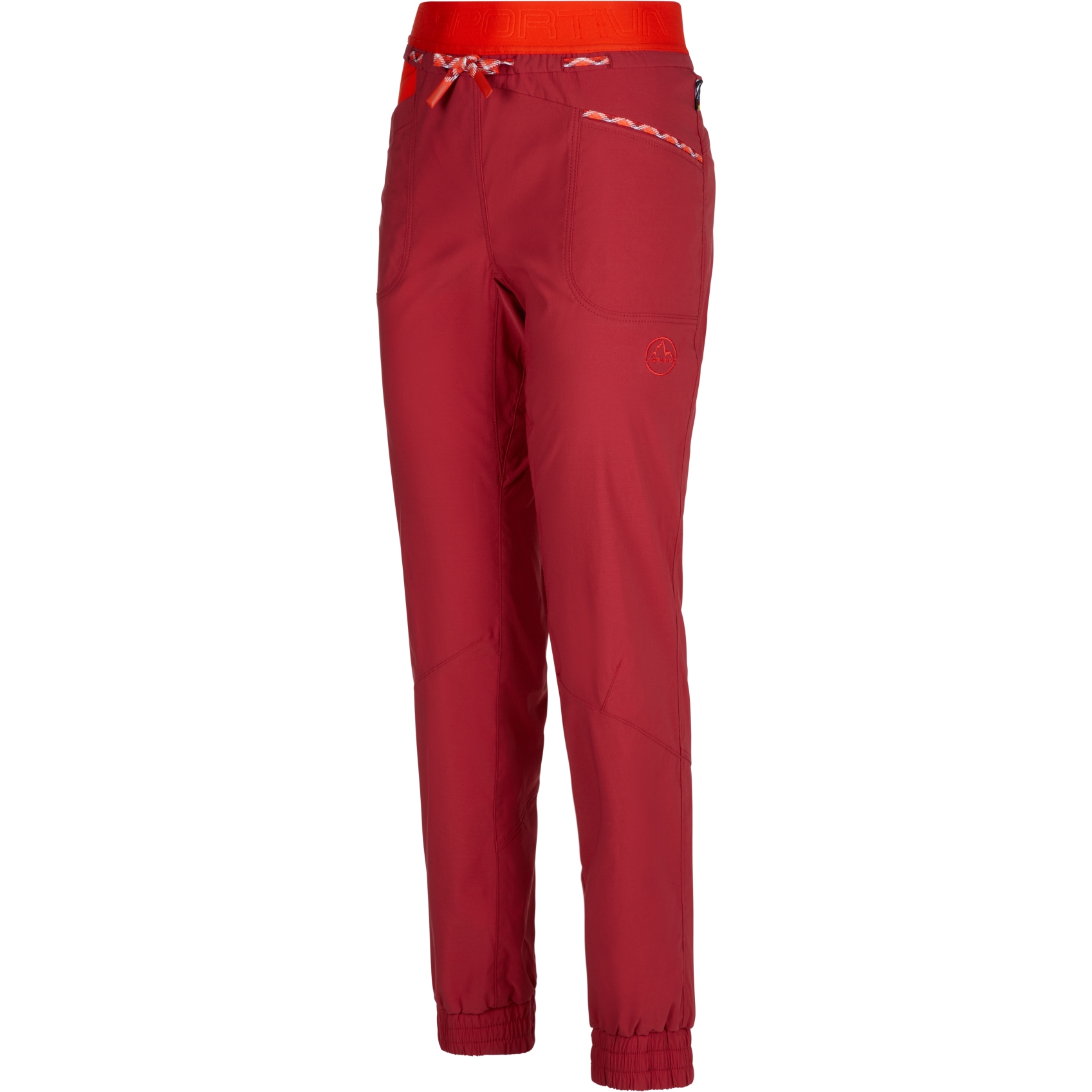 La Sportiva Mantra Pants Women - Velvet/Cherry Tomato