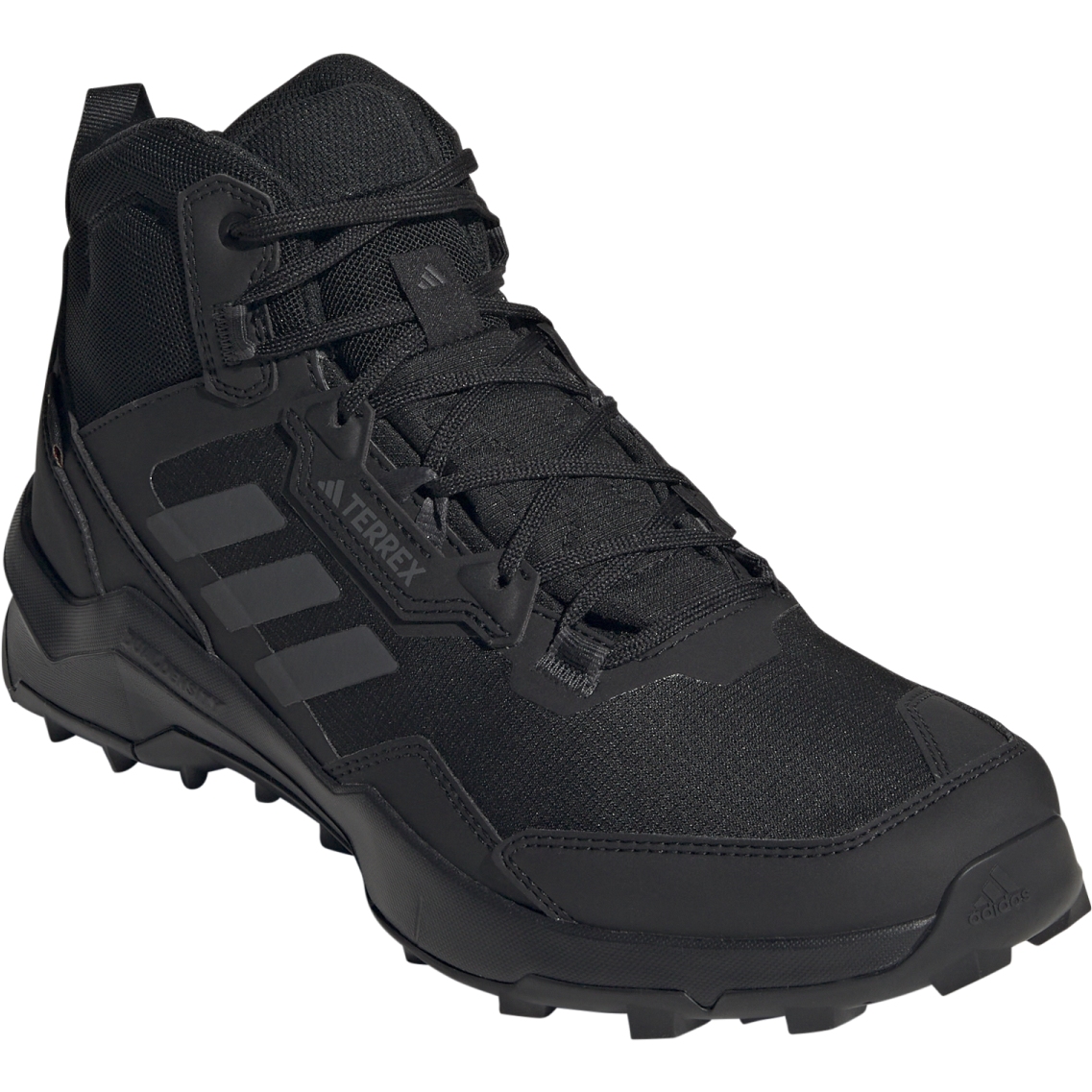 Image of adidas TERREX AX4 Mid GORE-TEX Hiking Shoes Men - core black/carbon/grey four HP7401