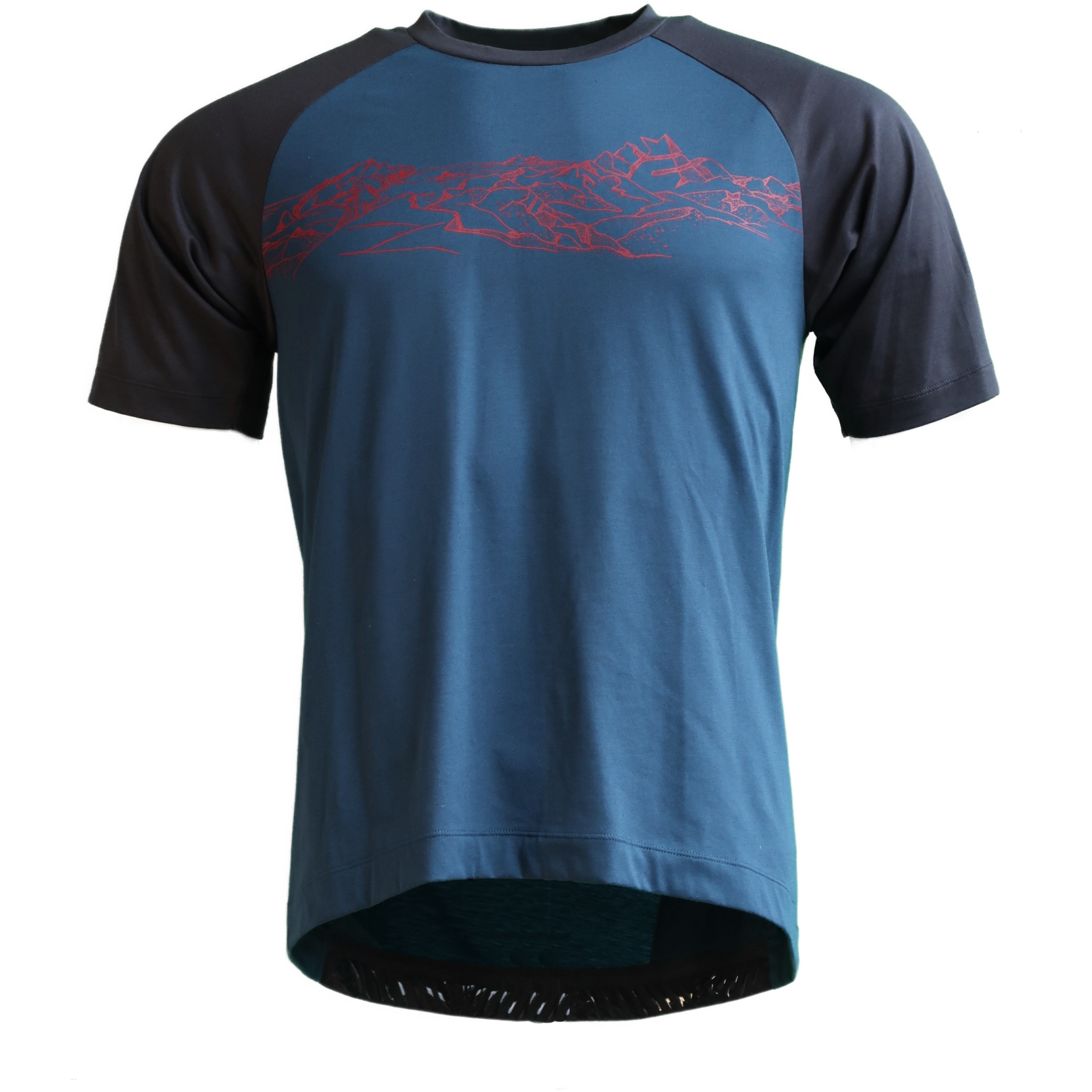 Shirtzshop Maglietta Uomo Maniche Corte, Blu Navy, Taglia M. Stampa Con Matrioska Russa, Design Originale E Divertente.
