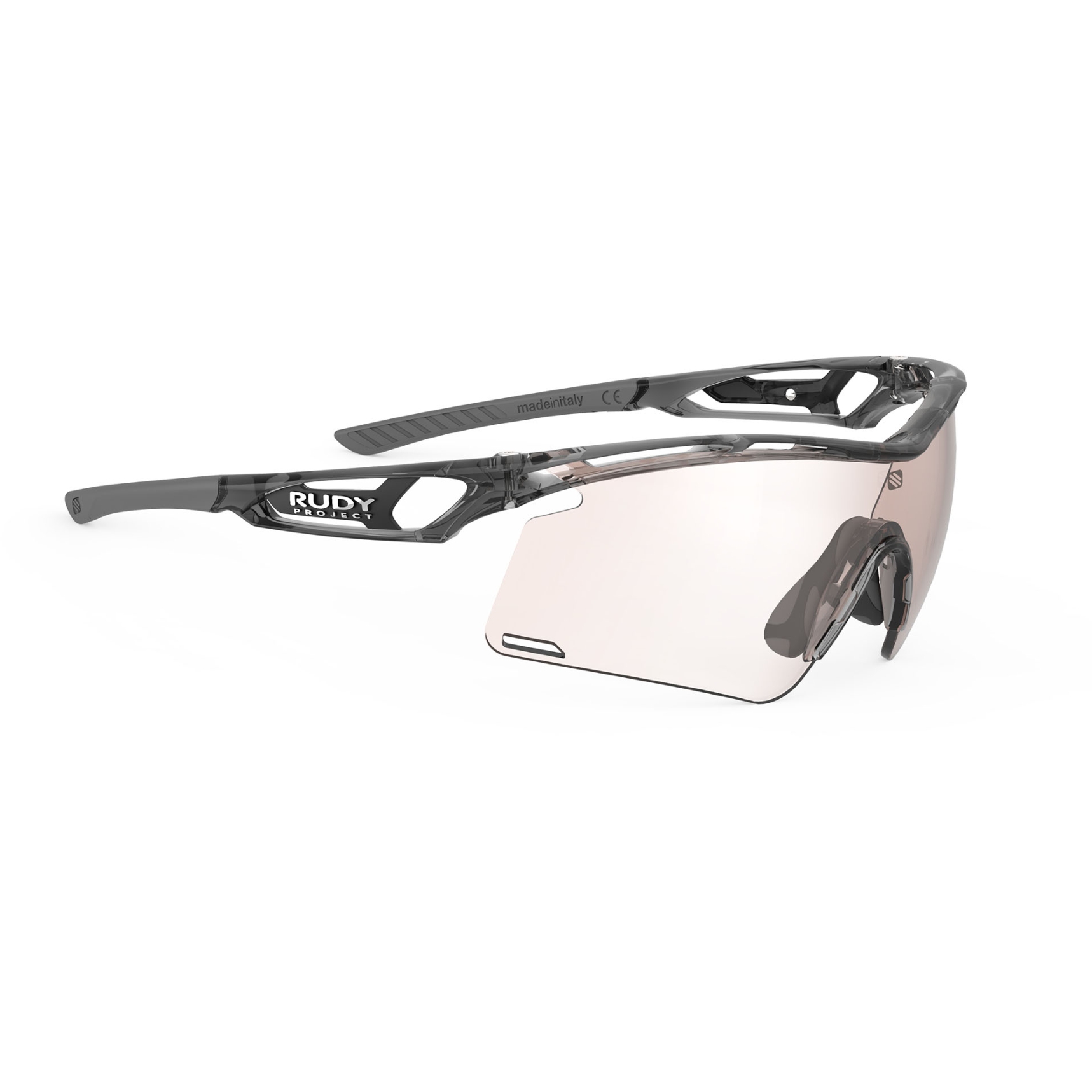 Picture of Rudy Project Tralyx+ Glasses - Crystal Ash/ImpactX Photochromic 2 Laser Brown