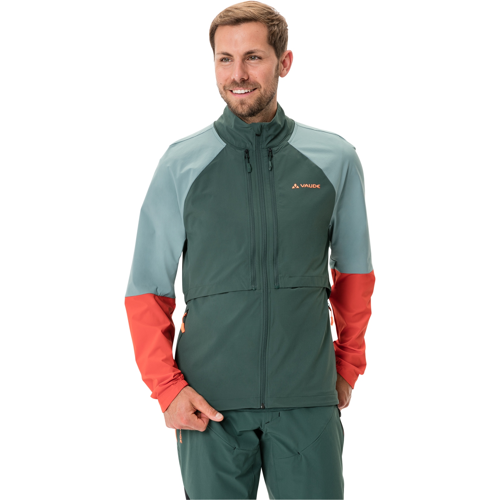 Picture of Vaude Men&#039;s Moab ZO Jacket - dusty forest