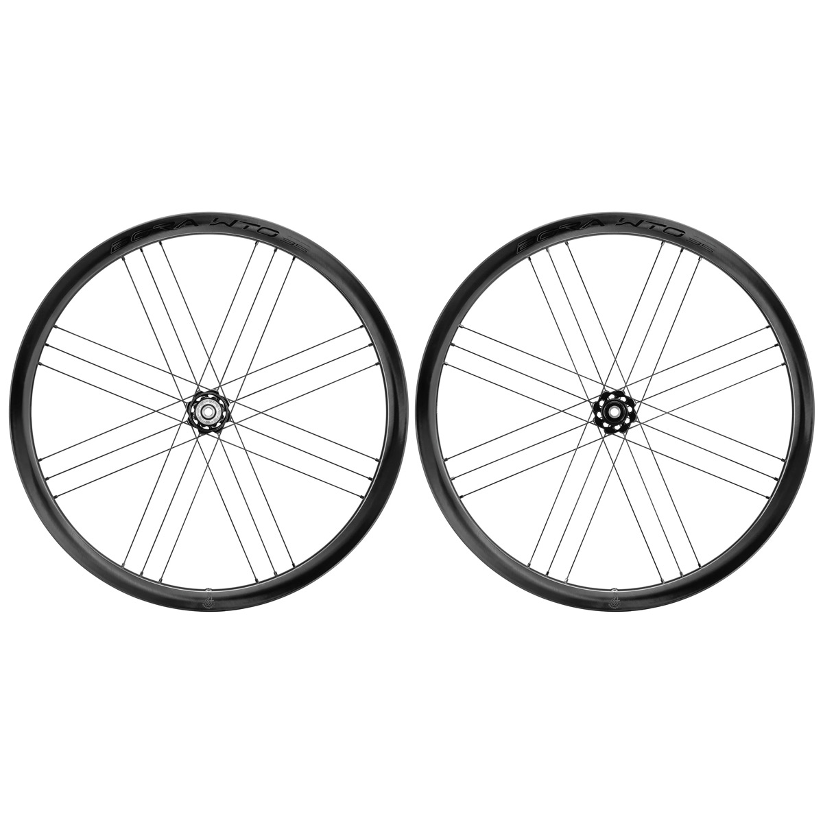 Picture of Campagnolo Bora WTO 35 C23 DB Wheelset - 28&quot; | Carbon | 2-Way Fit | AFS - 12x100mm | 12x142mm - HG
