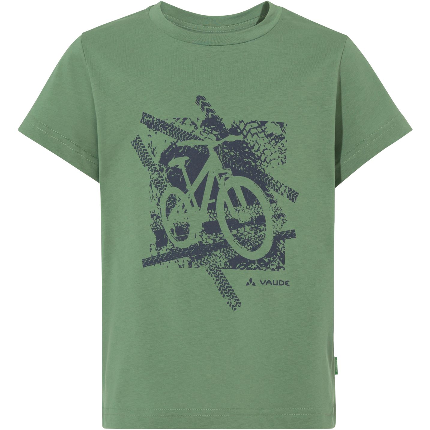Productfoto van Vaude Lezza T-Shirt Kinder - willow green/dark sea