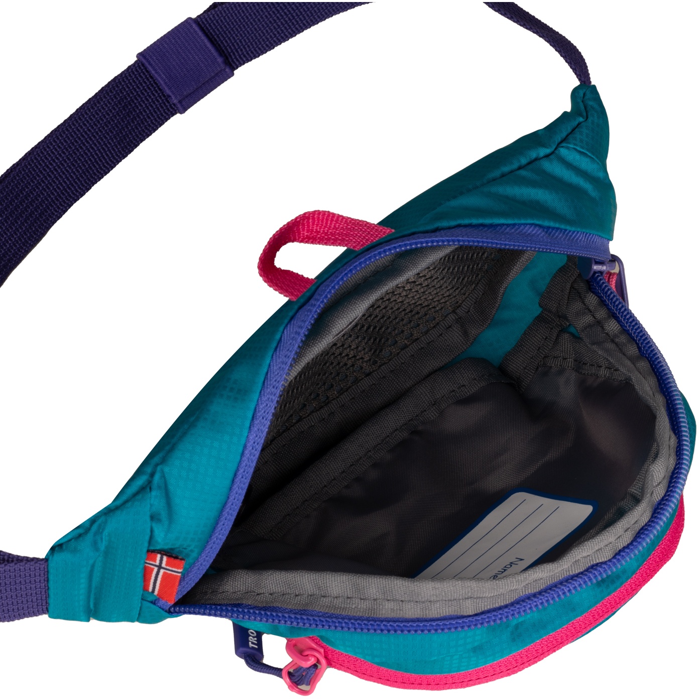 Trollkids Trolltunga Hüfttasche Kinder Dark Turquoise/Light Magenta