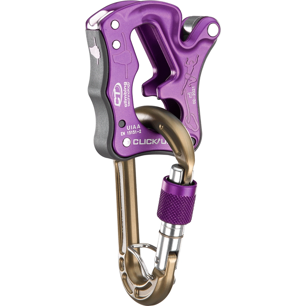 Picture of Climbing Technology Click Up Belay Device - violet