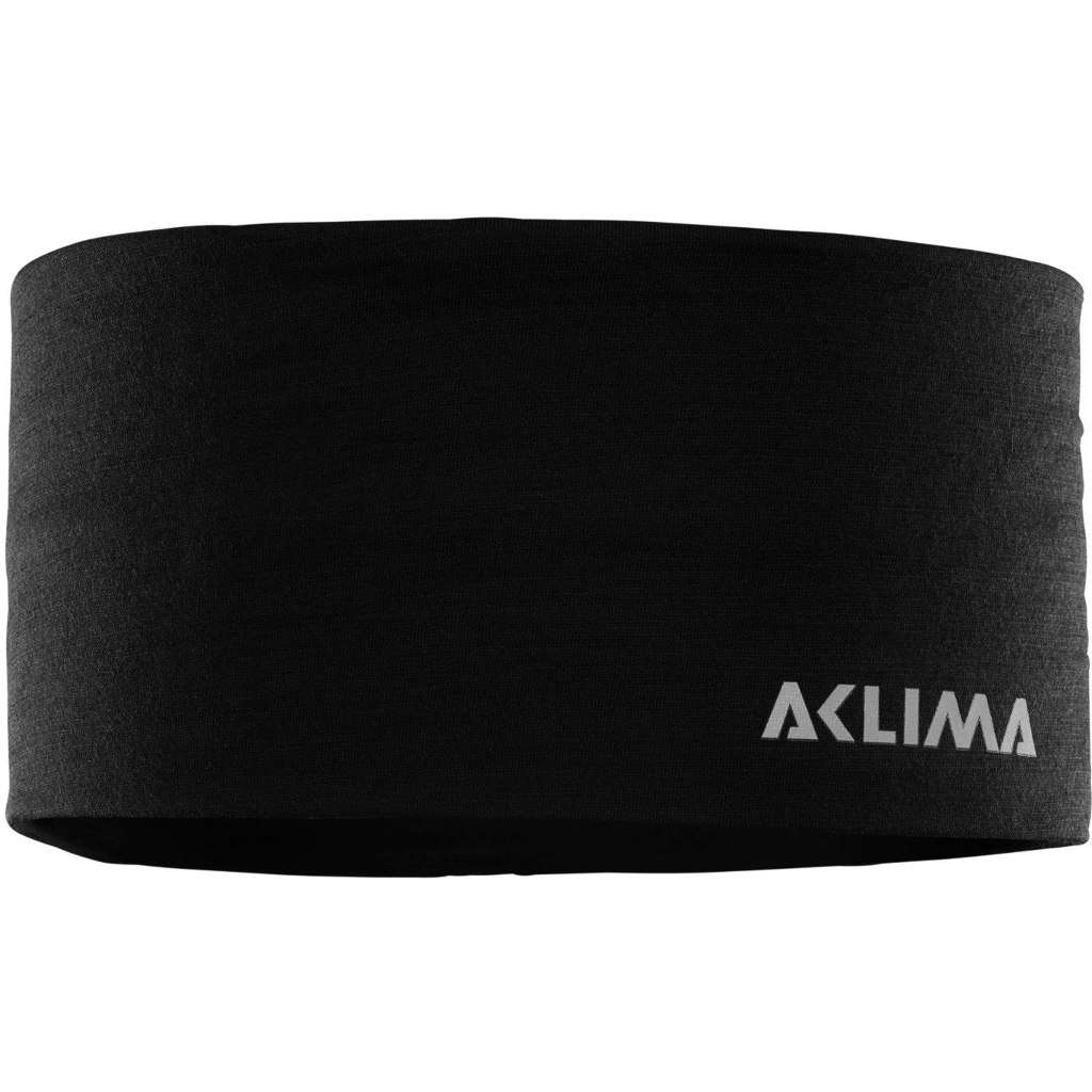 Produktbild von Aclima Lightwool Stirnband - jet black
