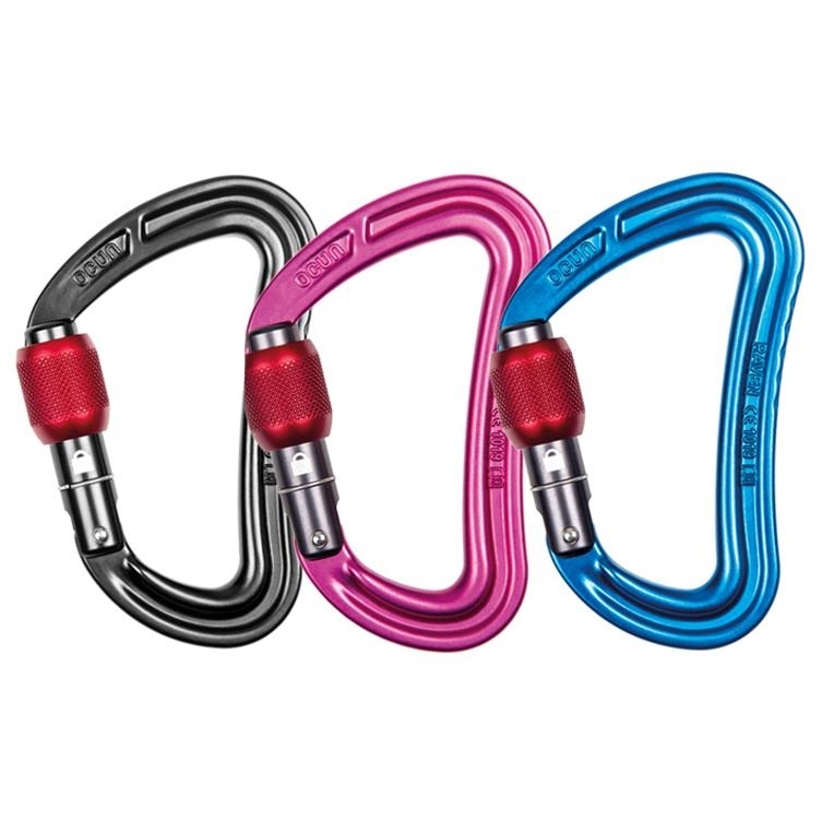Immagine prodotto da Ocún Moschettone - Raven Screw Confezione da 3 - anthracite, pink, blue