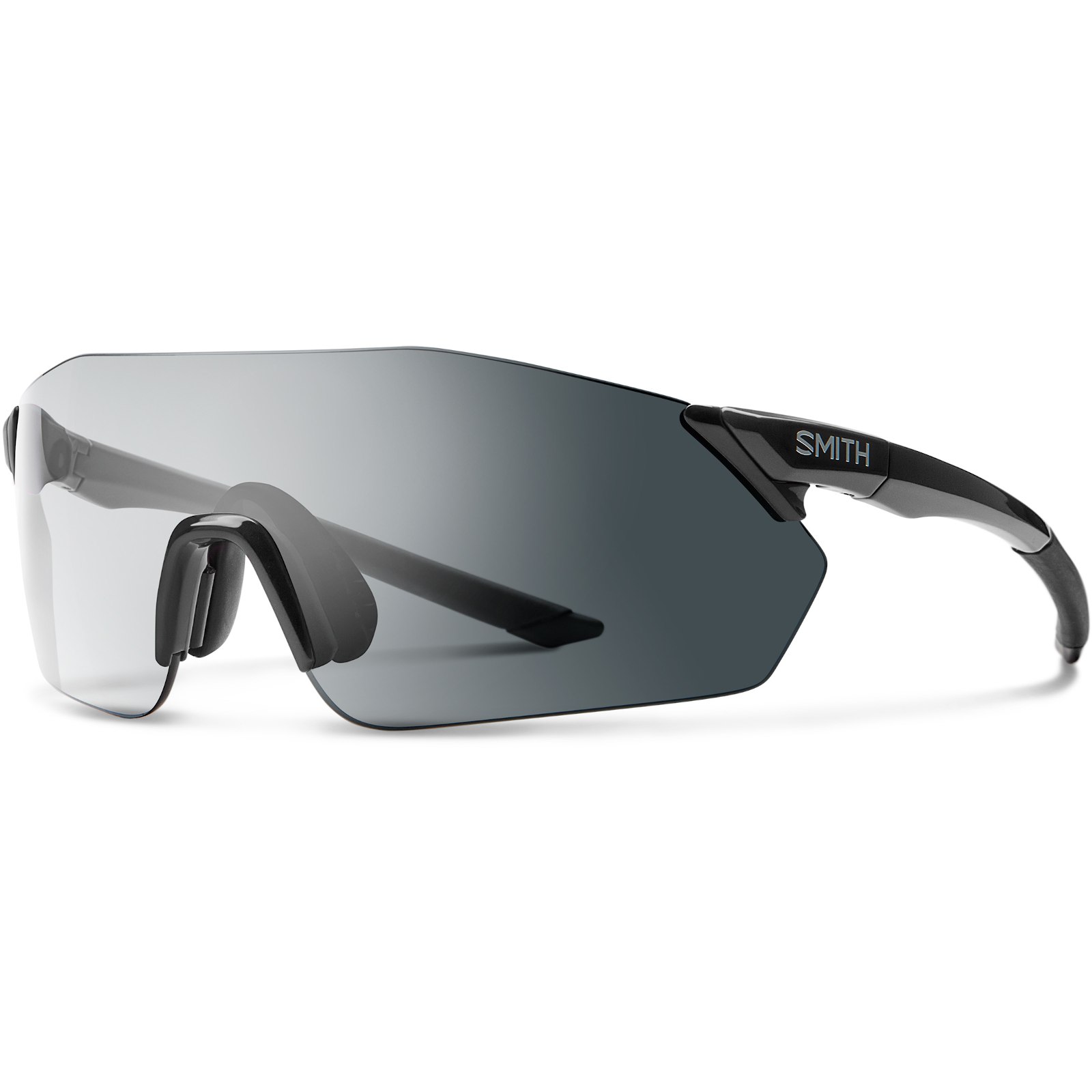 Picture of Smith PivLock™ Reverb Glasses - Black - Photochromic Clear to Gray + ChromaPop Contrast Rose