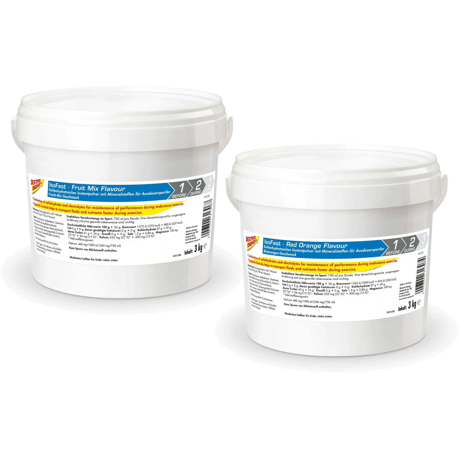 Picture of Dextro Energy* IsoFast - Hypotonic Carbohydrate Beverage Powder - 3000g