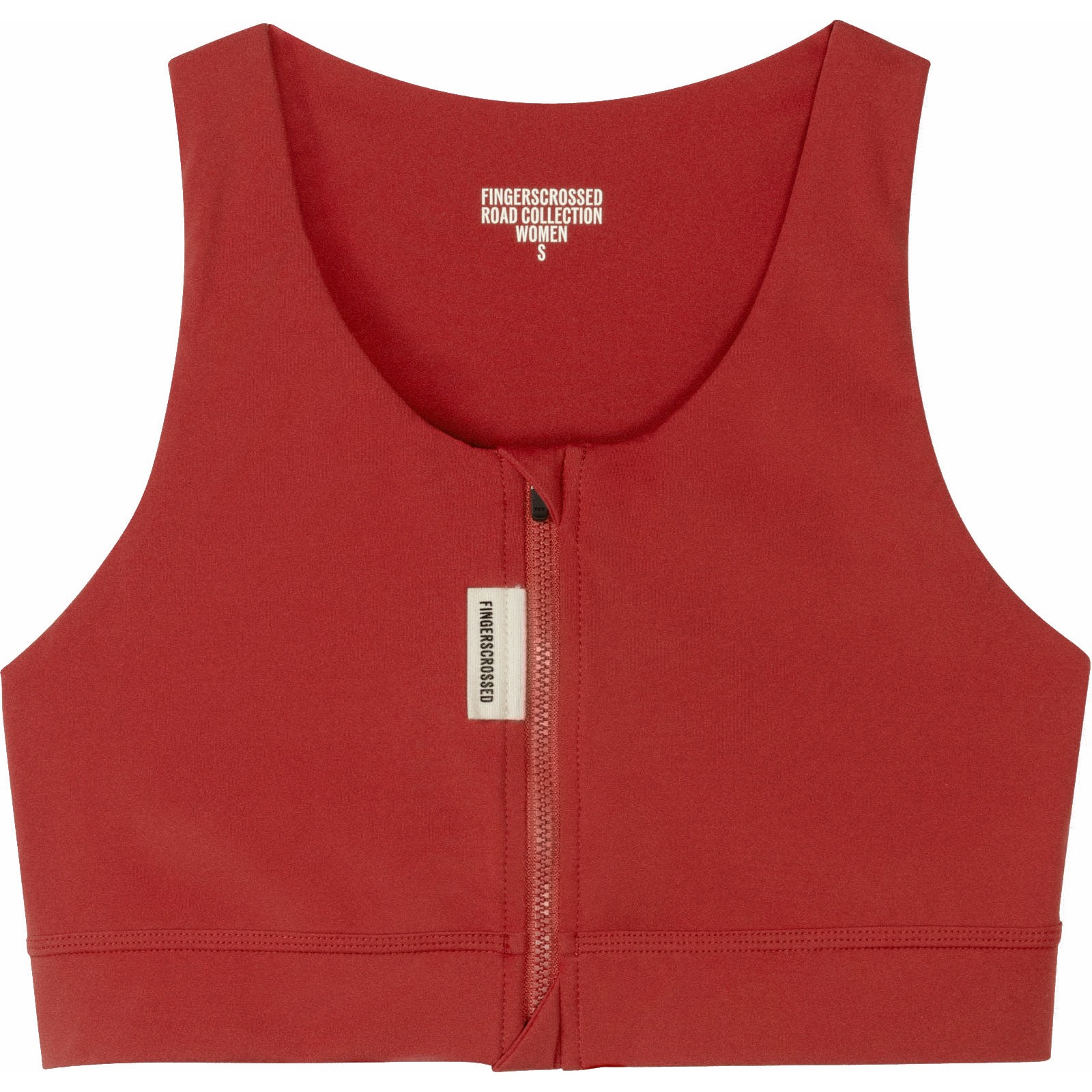 Immagine prodotto da FINGERSCROSSED Top Sportivo Reggiseno Donna - Road - Brick